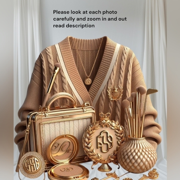 Vintage Gold Tone Pearl Gemstone Stud Earrings - Picture 6 of 9